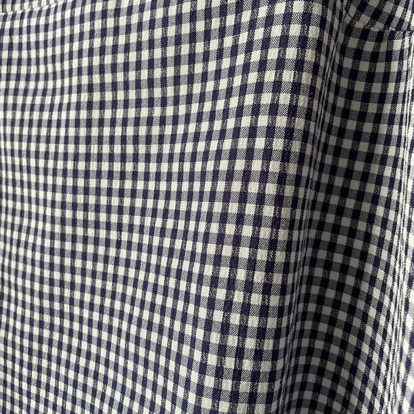 VINTAGE ACCOMPLICE GINGHAM BABYDOLL DRESS SIZE 15/16 - Picture 5 of 11